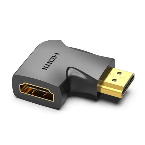 Vention AIPB0 HDMI Converter — Male to Female, 90 Degree