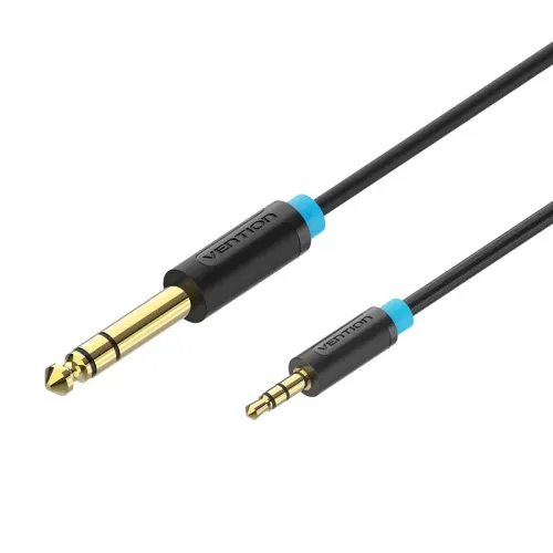 VENTION BABBJ Audio Cable — 6.5mm Male to 3.5mm Male, 5 Meter