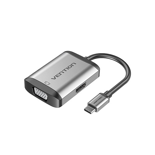 Vention TFAHB Converter — Type-C to HDMI/VGA/USB3.0/PD