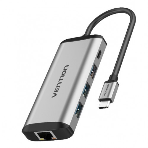 Vention THAHB Type-C Multi-Function Hub — 9-in-1