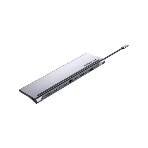Vention THSHC Docking Station — 12-in-1, USB Type-C