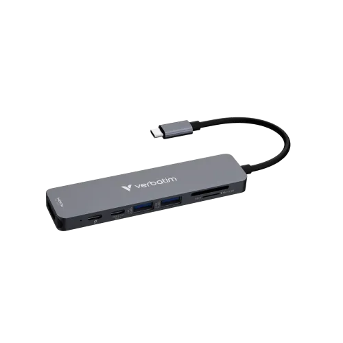 Verbatim Essentials Type-C Hub — 7 in 1, Multifunctional