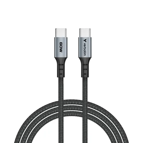 Verbatim SCC2-CC100 Type C to Type C Cable — 100W, 1.2M