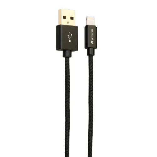 Verbatim Sync & Charge Cable — Lightning to USB A, 1.2M
