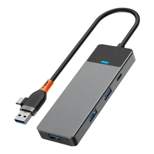 WiWU A431C Linker USB Hub — 4-in-1