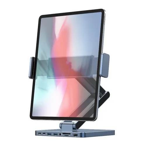 WiWU AH801 Type-C Hub Tablet Stand — 8 in 1
