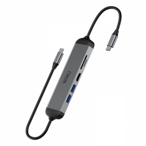 WiWu Alpha 521H Type-C Hub — 5-in-1
