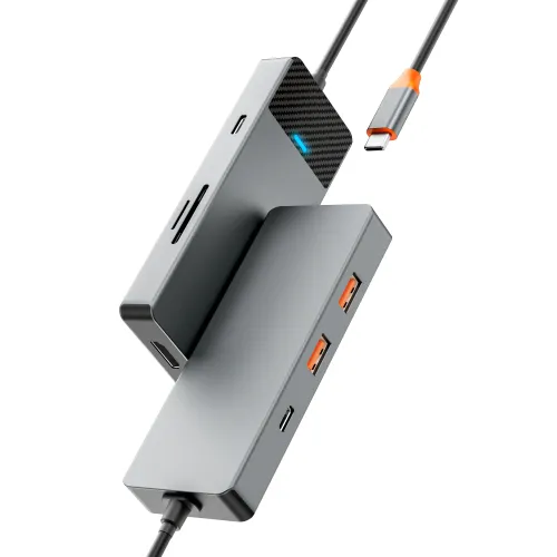 WiWU Linker A721HD Type-C Hub — 7-in-1