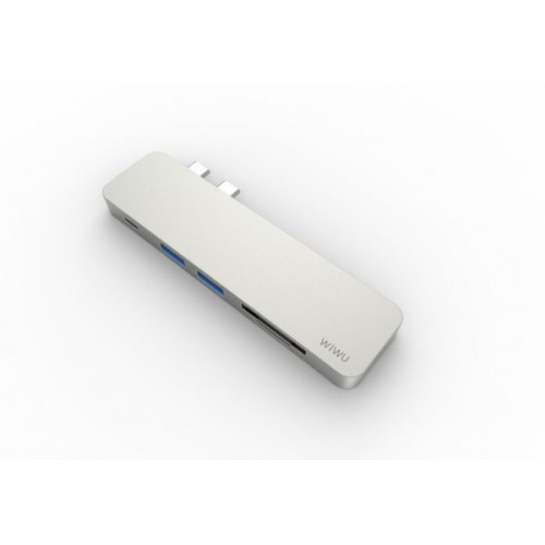 WIWU T8 Lite Type-C Hub — 5 in 2