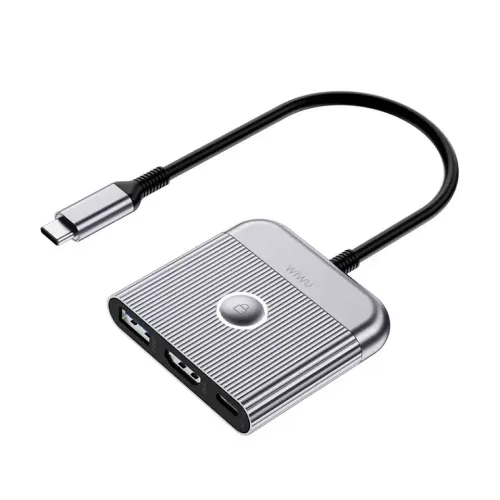 WiWU Travel Type-C Hub — 3 in 1