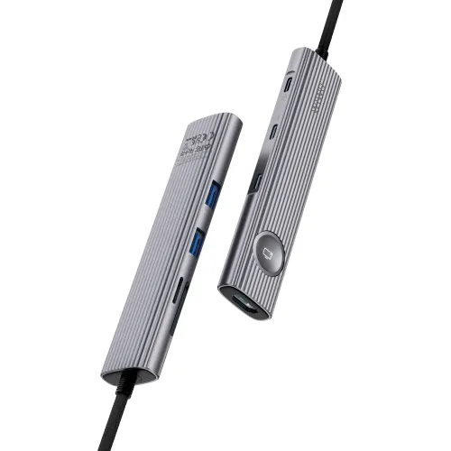 WiWU Travel Wi-HB001 Type-C Hub — 8-in-1