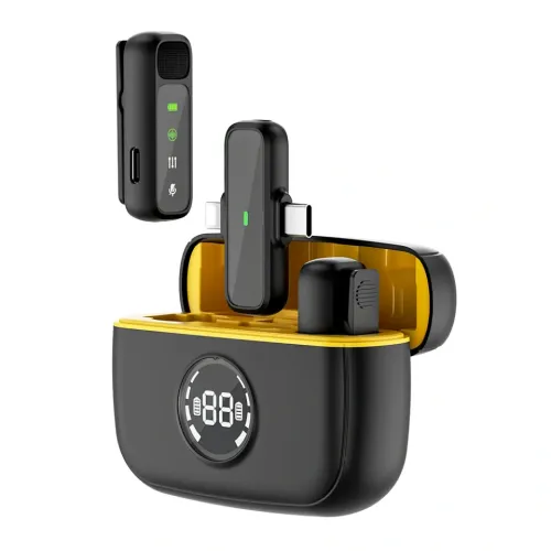WIWU Wi-WM003 Duo Mini Microphone — Wireless