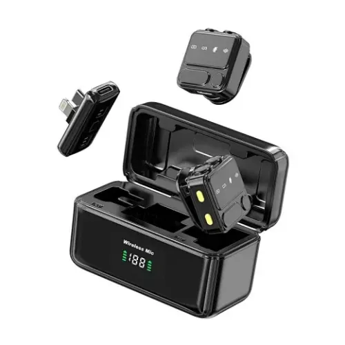 WIWU Wi-WM005 Duo Mini Microphone — Wireless