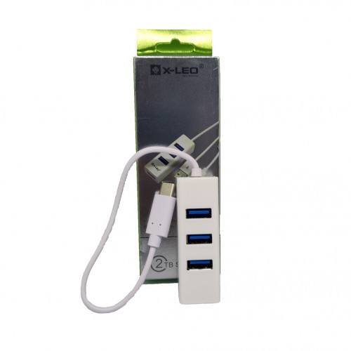 X-LEO XL-5010 USB Hub — Type-C to 4 Port