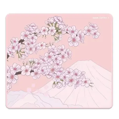 X-raypad Aqua Control II Gaming Mouse Pad — Sakura Pink