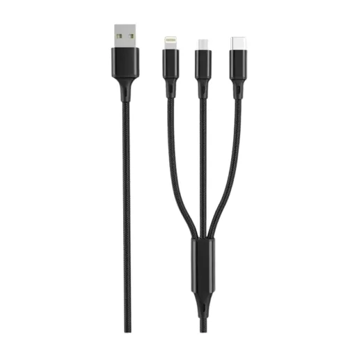 XO NB173 Fast Charging Cable — 3-in-1