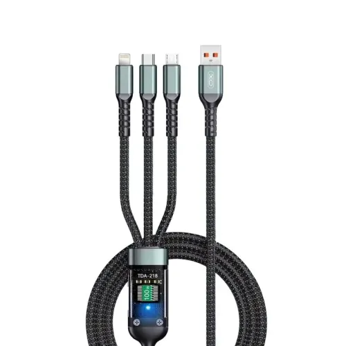 XO NB297 Fast Charging Cable — 3-in-1