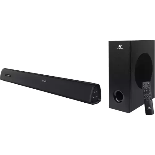 Xtreme Race Bluetooth Multimedia Soundbar with Remote — 2.1 Channel