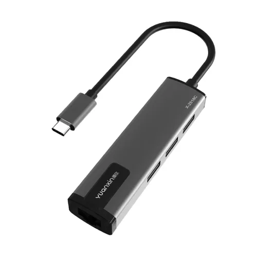 Yuanxin X-2518C USB Type-C Hub — Tri