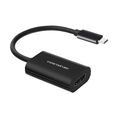 Yuanxin X-3186H Converter — Type-C Male to HDMI Female