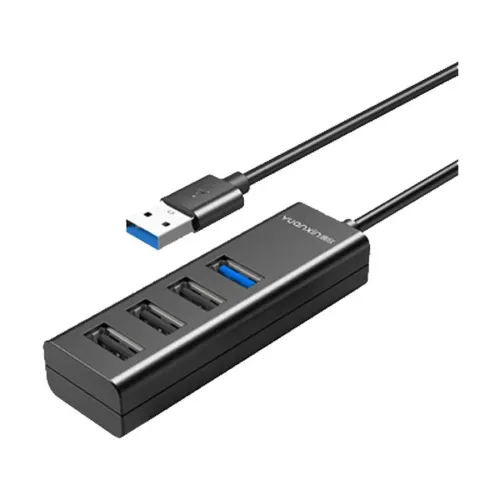 Yuanxin X-3328L Hub — USB Male to Tri USB 2.0 & USB 3.0 Female