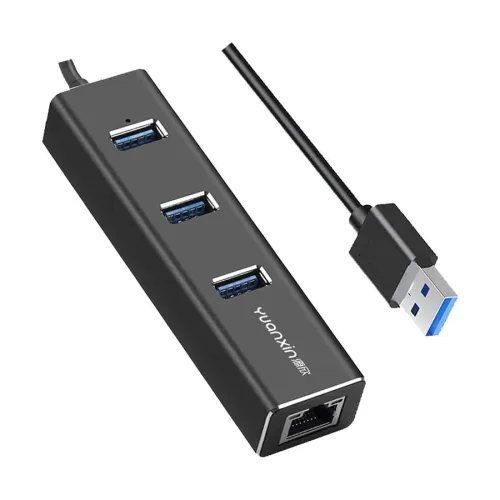 Yuanxin X-3508 USB Hub — 4-in-1, Multiport