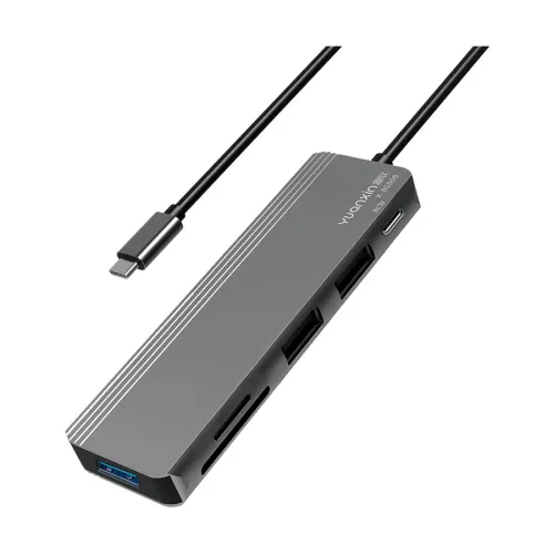 Yuanxin X-80506 USB Type-C Hub — Tri