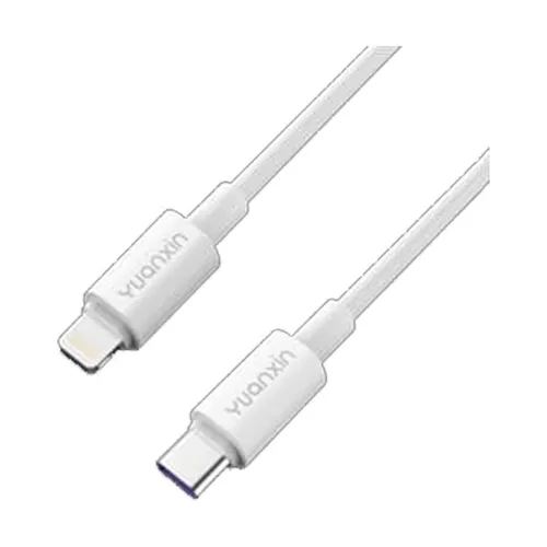 Yuanxin X-KC805 Data & Charging Cable — USB Type-C Male to Lightning Male