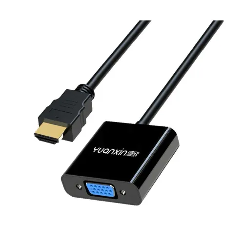 Yuanxin YHV-012 Converter — HDMI Male to VGA Female, with Audio