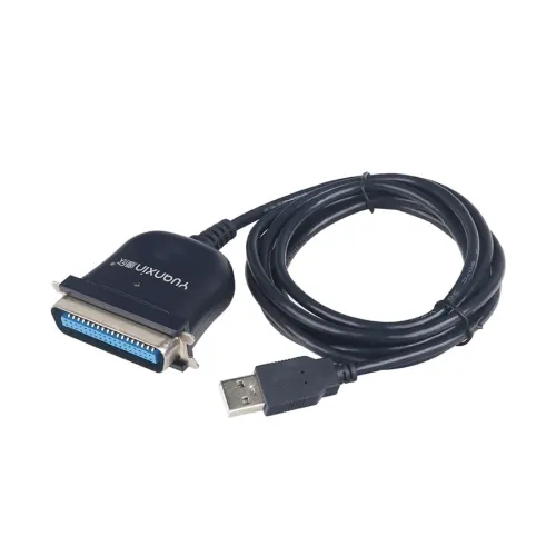 Yuanxin YXB-13 Printer Cable — USB Male to Parallel Female, 1.5 Meter