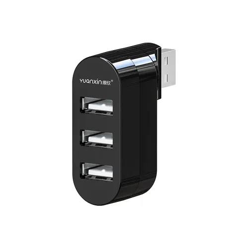 Yuanxin YXH-20 USB Hub — Rotatable, 3-in-1