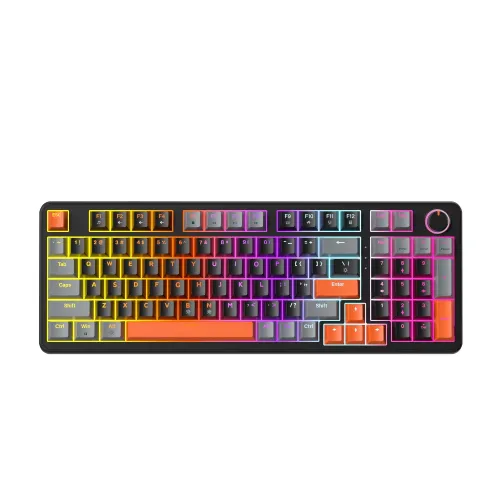 Zifriend AG98 Mechanical Keyboard — Hot-Swappable, Rainbow Backlit