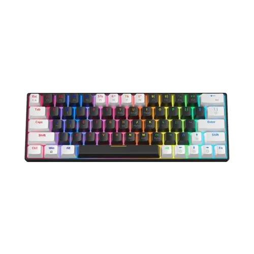 Zifriend KA646 Gaming Mechanical Keyboard — RGB, Hot-Swappable