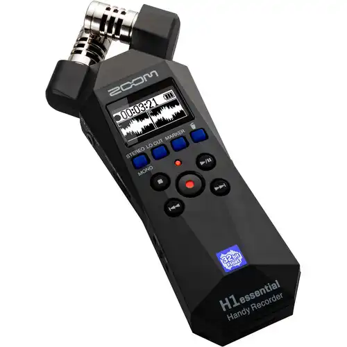 Zoom H1 Essential Handy Audio Recorder — 2-Track