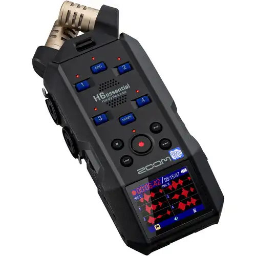 Zoom H6 Essential Handy Audio Recorder — 6-Track