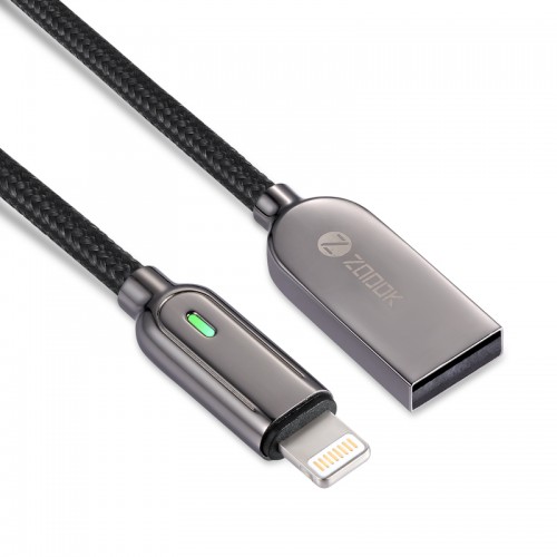 ZOOOK MagicLight i Cable — USB-A to Lightning, Smart LED Fast Charging