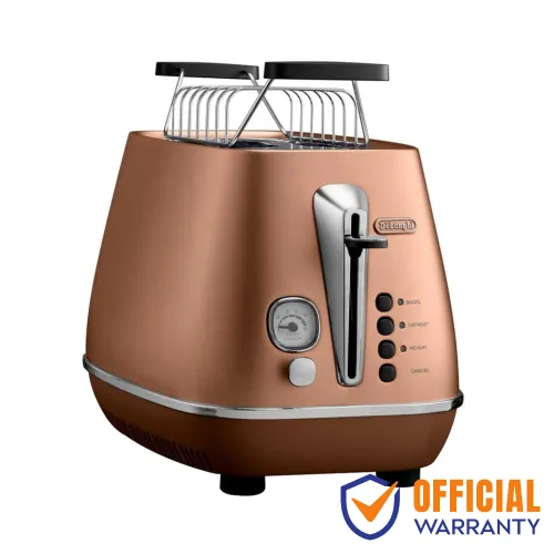 Delonghi Distinta CTI2103.CP Metallic Toaster — 900W