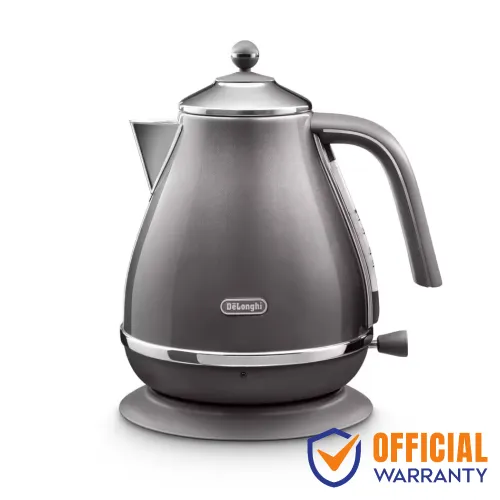 Delonghi KBOT2001.GY Icona Metallics Electric Kettle — 1.7L
