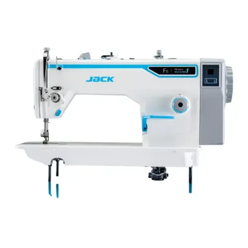 Jack F6 Industrial Sewing Machine — Single Needle, Direct Drive Lockstitch