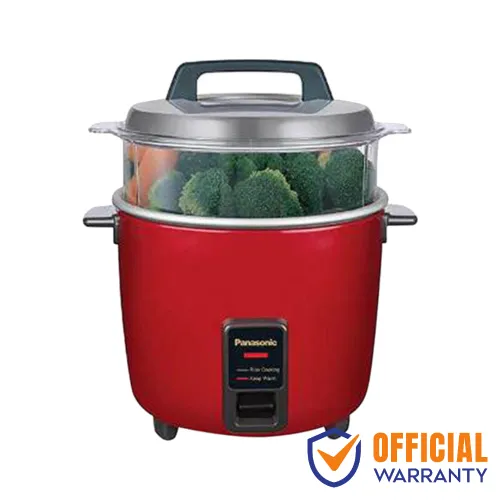 Panasonic SR-W22GS Rice Cooker — 2.2L, With Steamer