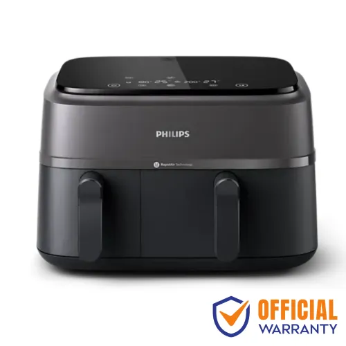 Philips NA350/00 Dual Basket Air Fryer — 9 Liter