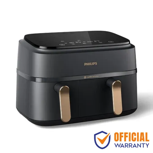 Philips NA352/00 Dual Basket Air Fryer — 9 Liter