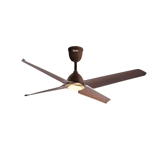Qulik Aero-X UL Decorative Ceiling Fan — 54", with Light & Remote