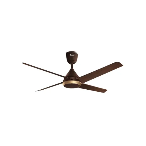 Qulik Alpha Edge 4B Decorative Ceiling Fan — 53", With Remote