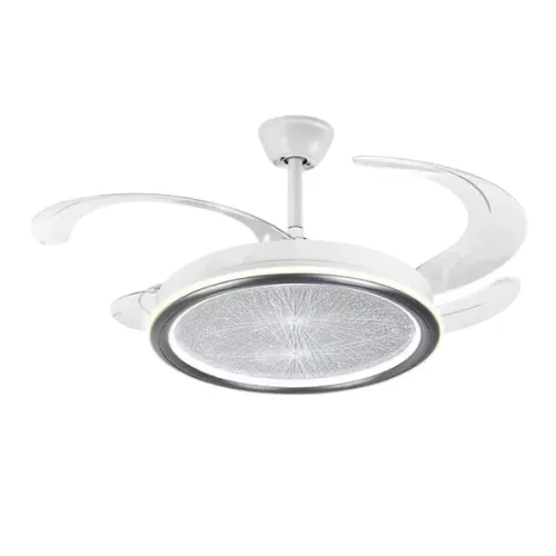 Qulik Q-K6358 Decorative Chandelier Ceiling Fan — 48", With Light and Remote