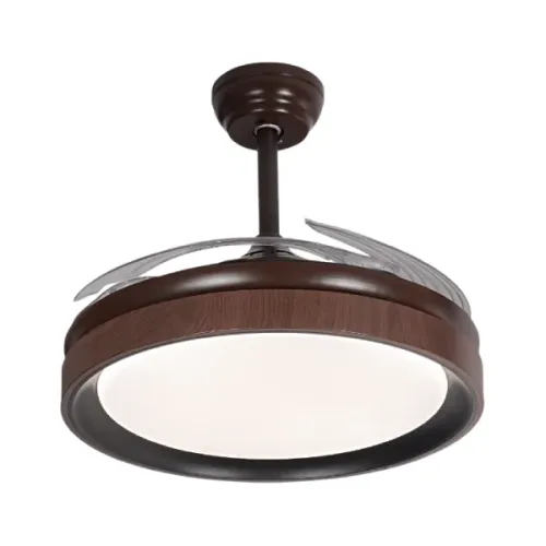 Qulik Q-K6367 Decorative Chandelier Ceiling Fan — 48", With Light and Remote