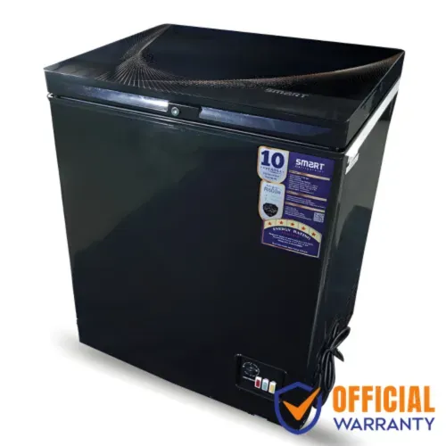 SMART SEF-150CS Glass Door Deep Freezer — 150 Ltr