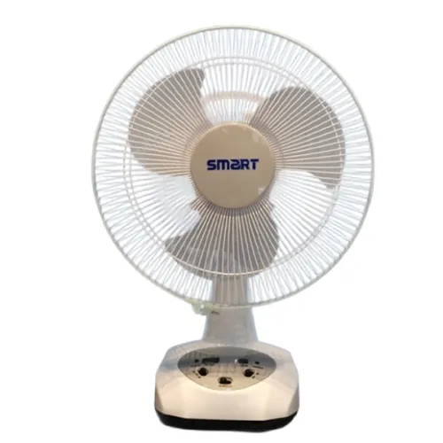 SMART SEH-RT12 Rechargeable Table Fan — 12" LED
