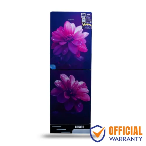 Smart SER-196BS Glass Door Refrigerator — 196 Ltr
