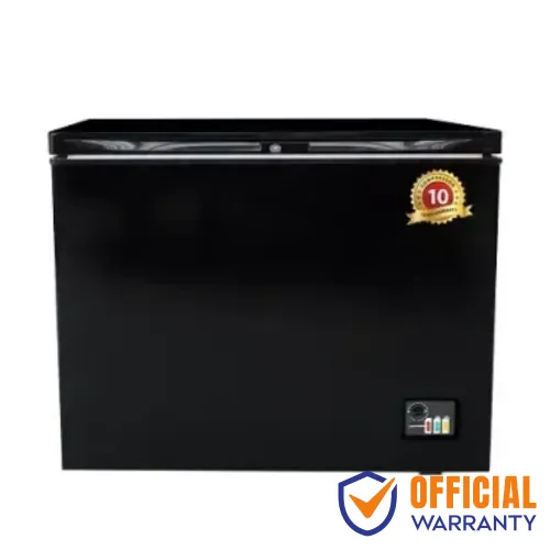 SMART SER-250CS Glass Door Deep Freezer — 250 Ltr